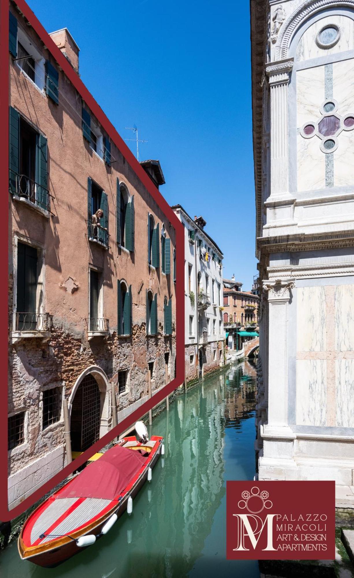 Palazzo Miracoli Apartments Venedig Exteriör bild